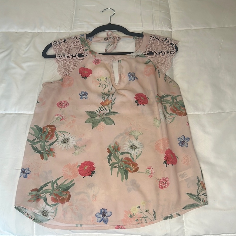 Express pink blouse